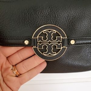 Black leather Tory Burch Purse